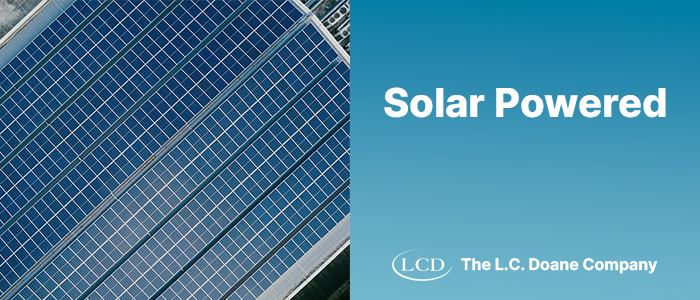 The L.C. Doane Company's Solar Powered Facility